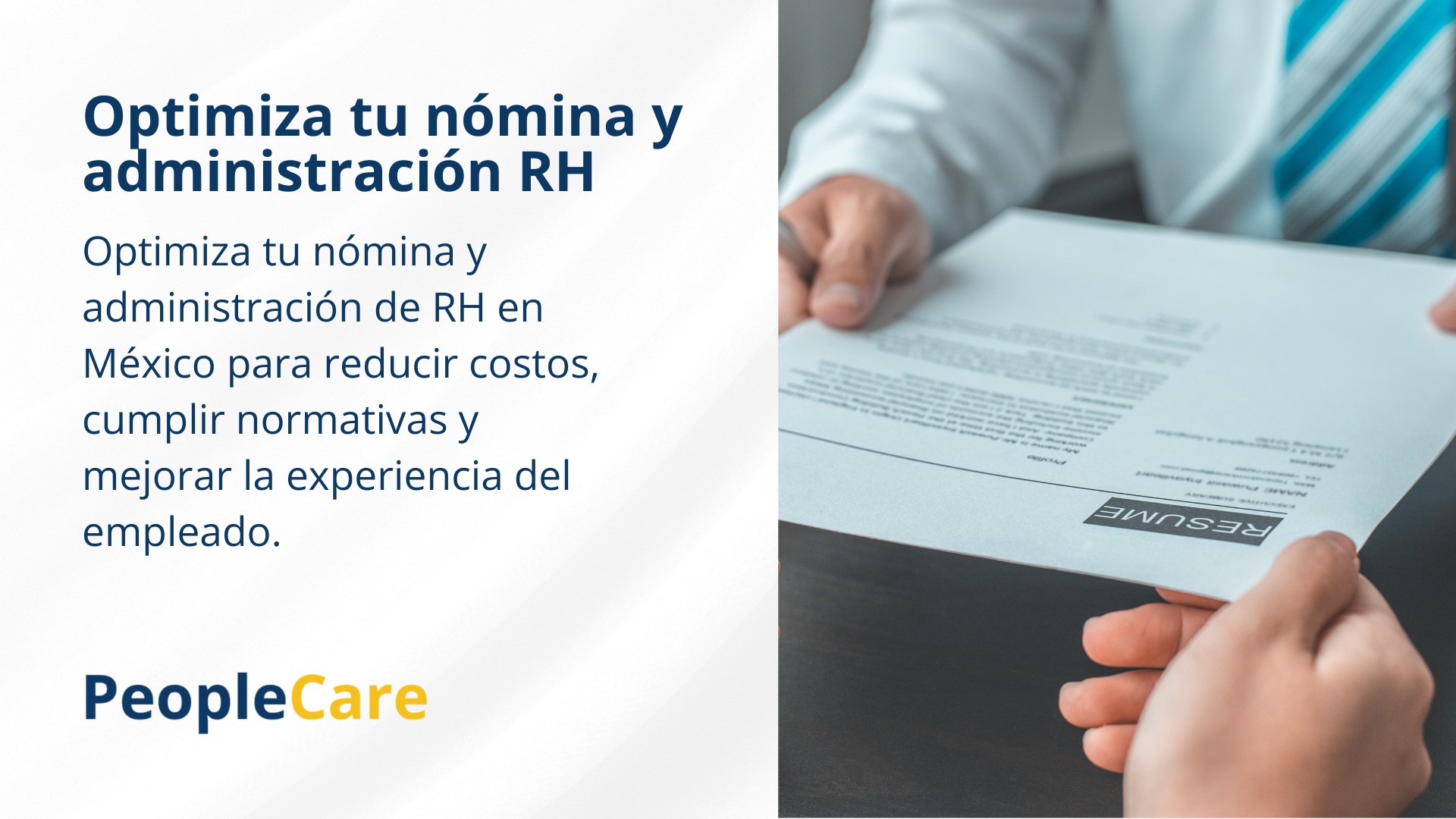 Optimiza tu nómina y administración RH